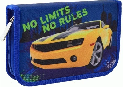 Пенал твердий одинарний No Limits 20,5x13x3,2 см Smart