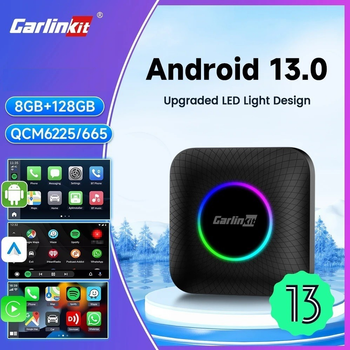 Адаптер CarlinKit Box Ambient 8gb/128gb - YouTube/Netflix (Android 13.0)