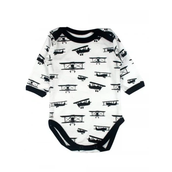 Бодик белый Самолеты MISHKA 1014 Размер 56
