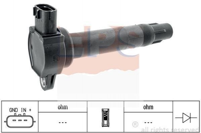 Катушка зажигания EPS 1.970.497 Mitsubishi Lancer, Outlander, Pajero, ASX 597096, 1832A016