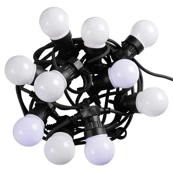 Гирлянда новогодняя светодиодная 10 шт 5 м WARM Bulbs Теплый белый (10SHT5MEDBALLSC20) FG22