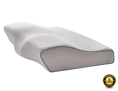 Ортопедическая подушка для сна с эффектом памяти Memory Foam 30*50см с Наволочкой из Бамбуковой ткани (RR-S2)