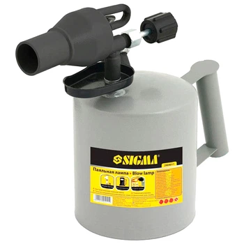 Лампа паяльна бензинова ручная туристична для походів 2.0л SIGMA (2904031) (OPT-5951)