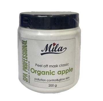 Освітлююча альгінатна маска для обличчя Mila Perfect Яблуко 200 г 3702261745207