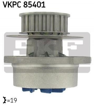 Водяной насос SKF VKPC 85401 Opel Kadett, Ascona, Vectra R1160019, 90349240, 90325661