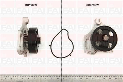 Водяний насос Fischer Automotive One (FA1) WP6473 Mazda 3, 2 ZJ0115010A