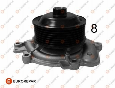 Водяний насос EUROREPAR 1635180280 Mercedes E-Class, CLS-Class, Sprinter, C-Class, G-Class, GL-Class, Vito, M-Class, S-Class 6422001001