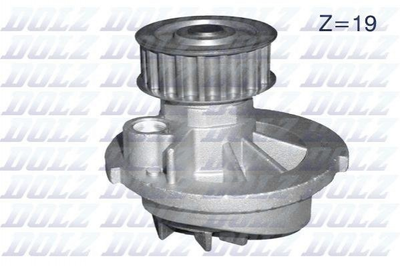 Водяной насос DOLZ O150 Opel Astra, Combo, Meriva 1334078, 6334039, 9199595