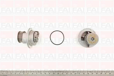 Водяной насос Fischer Automotive One (FA1) WP6241 Opel Astra, Vectra, Zafira, CORSA, Meriva 1334135, 13334135, 90543935