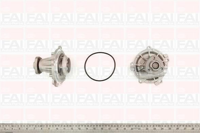 Водяний насос Fischer Automotive One (FA1) WP6104 Volkswagen Sharan, Polo, Golf, Caddy, Vento, Passat; Audi A6, A4, 80; Skoda Felicia; Seat Cordoba, Ibiza, Toledo, Leon 028121004V, 028121004X, 28121004