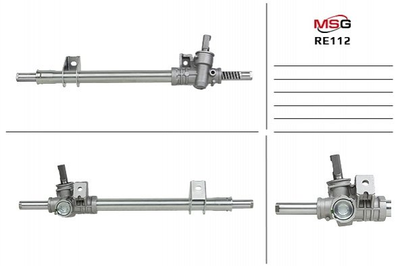 Рульова рейка та кріплення MSG RE 112 Renault Kangoo 8200711398, 8200050757, 8200033766