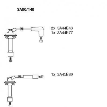 Провід високовольтні BREMI 3A00140 Subaru Forester, Impreza