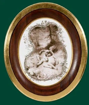 Гравюра в раме Dekor Toscana Ангелочки 37x43 см (DY7/1)