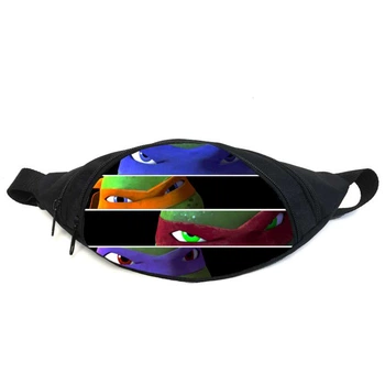 Поясная сумка Бананка Черепашки ниндзя (GBTN05) Gear Bag черная