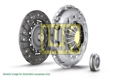 Комплект сцепления LuK 627302400 Jeep Cherokee KJ 5066191AB, 5066191AA, 5066191AC