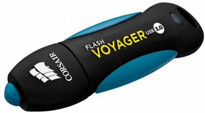 Флеш пам'ять Corsair Flash Voyager 32GB USB 3.0 Black/Blue (843591047302)