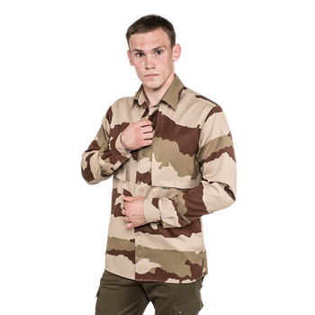 Рубашка тактическая камуфляжная боевая для силовых структур Brotherhood Camo 56-58/182-188 (OPT-7001)