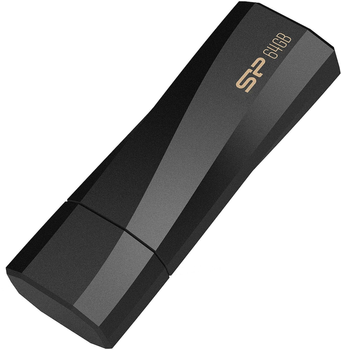 Флеш пам'ять Silicon Power Blaze B07 64GB USB 3.2 + Type-A Black (4713436147350)