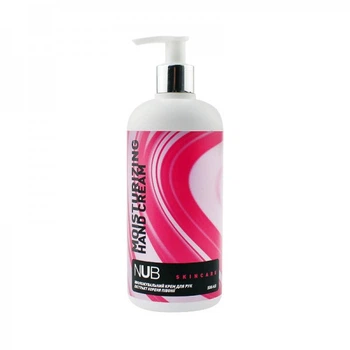 Увлажняющий крем для рук NUB Nourishing Hand Cream Peony пионы 500 мл (962002089905)