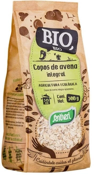 Вівсяні пластівці Santiveri Organic Wholemeal Oat Flakes Bag 500 г (8412170000643)