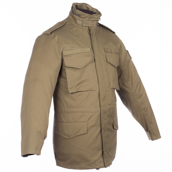 Куртка тактическая износостойкая облегченная для силовых структур M65 койот 56-58/170-176 (OPT-25501)