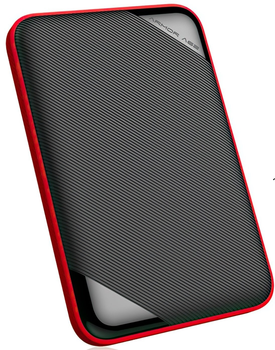 Жорсткий диск Silicon Power Armor A62 1TB USB 3.2 Black/Red (4712702658385)