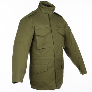 Куртка тактична зносостійка полегшена для силових структур M65 Хакі олива 44-46/170-176 (OPT-25501)