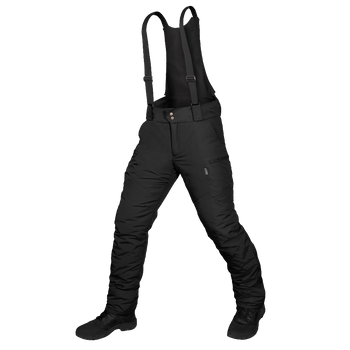 Штаны тактические зимние утепленные мужские брюки для силовых структур Patrol Taslan Черные (7357), XXL (OPT-36701)