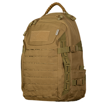 Рюкзак тактичний дволямковий зносостійкий для силових структур BattleBag LC Койот (7235) 35л (OPT-28901)