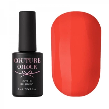 Гель-лак Couture Colour LE 28 яркий неоново-коралловый 9 мл (800897823382)