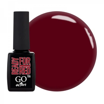 Гель-лак GO Active 106 Ready For Red клубнично-малиновый 10 мл (2907928993019)