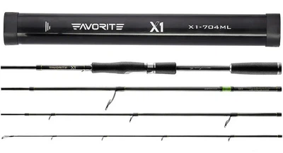 Спиннинг Favorite X1 Travel 764MH 2.29m 10-32g (Тубус) – фото