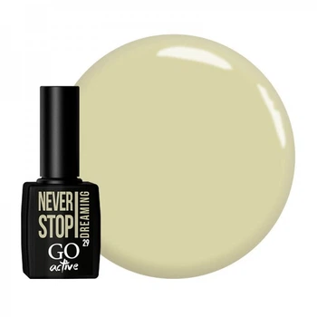 Гель-лак GO Active 029 Never Stop Dreaming оливковый 10 мл (769943224910)