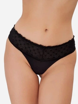 Трусики танга женские Lama POL5015ST 02 S Черные (5904577884436)
