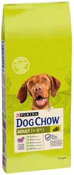 Сухий корм для дорослих собак Purina Dog Chow з бараниною 14 кг (8445290813442)