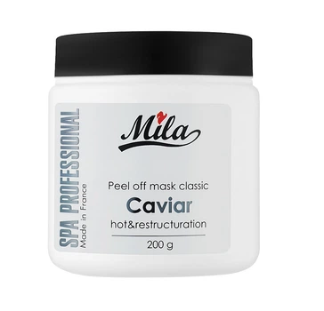 Альгінатна маска Mila Perfect з екстрактом чорної ікри для омолодження Caviar Hot Mask 200 г 3702261044201