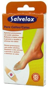 Пластыри от мозолей Salvelox Foot Care For Corn 5 см x 2 см 10 шт (7310613106420)