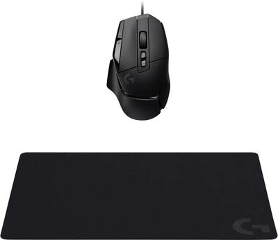 Zestaw mysz Logitech G502 X USB + podkładka pod mysz G240 Black (46606279)