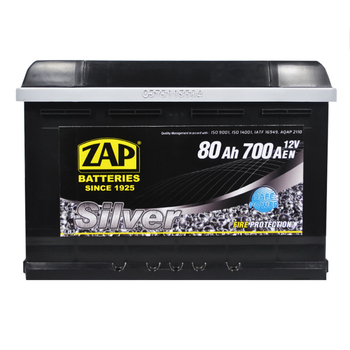 Автомобільний акумулятор ZAP Silver (580 83) 80Аh 700А R+ (L3) ZAP