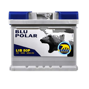 Автомобільний акумулятор BAREN Blu polar 50Аh 520А R+ (правий +) BAREN