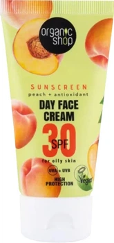 Krem z filtrem do twarzy na dzień Organic Shop 30 SPF do skóry tłustej 50 ml (4743318143293)