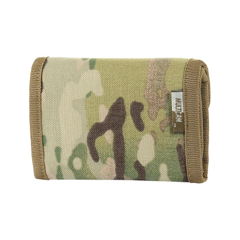 Кошелек M-Tac мужской с липучкой Elite Gen.II Multicam Складной бумажник, портмоне военное мультикам