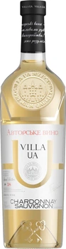 Вино VILLA UA Шардоне-Совіньйон біле сухе 0.75 л (4820183101754_4823122203441)