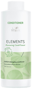 Odżywka do włosów Wella Elements Lightweight Renewing Paraben Free Conditioner 1000 ml (4064666036052)