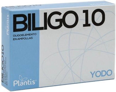 Дієтична добавка Artesania Biligo 10 Yodo 20 ампул (8435041039108)