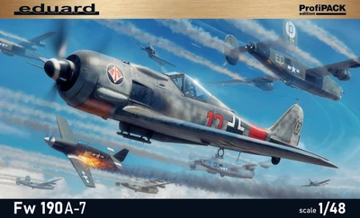 Сборная модель Fw 190A-7 масштаб 1:48 Eduard ProfiPACK (82138)