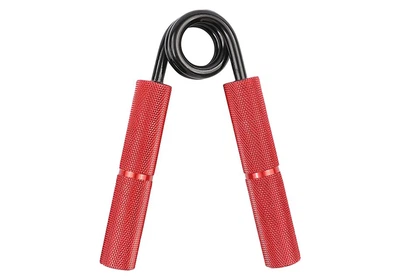 Кистьовий еспандер EasyFit Hand Grip PRO 136 кг (299 lb), 13,5 см х 10,5 см, металевий корпус, покращене зчеплення – для тренування сили рук, червоний