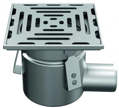 Трап горизонтальний ATT Inox Drain WM150/110H1