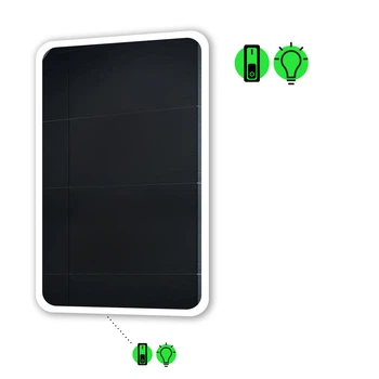 LED-зеркало 60x100см, с механическим включателем, модель Ahana (ahana111)