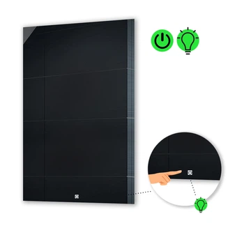 LED-зеркало 70x80см, с сенсорной кнопкой управления, модель Lucia (Lucia230)